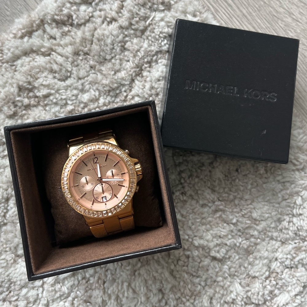 Michael Kors Rose Gold Watch